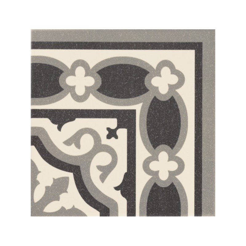 Carreau d'angle Florentine White 20x20