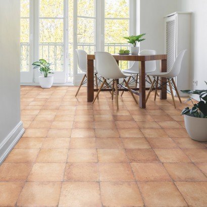 Bottega Ocre 20x20 - Carrelage style traditionnel (carton de 1 m2)