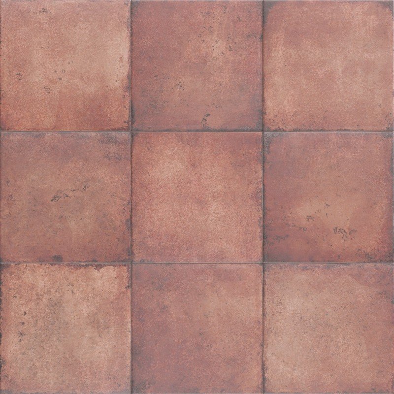 Bottega Terra 20x20 - Carrelage style traditionnel (carton de 1 m2)