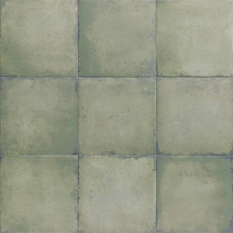 Bottega Verd 20x20 - Carrelage style traditionnel (carton de 1 m2)