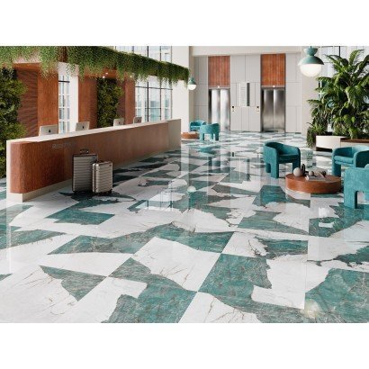 Botanic Poli bords rectifiés 90x90 (carton de 1,61 m²)