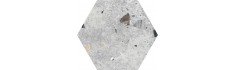 Sonar Silver hexagonal 22x25 (carton de 1,04 m²)