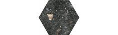 Sonar Dark hexagonal 22x25 (carton de 1,04 m²)