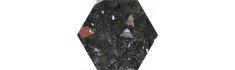 Sonar Dark hexagonal 22x25 (carton de 1,04 m²)