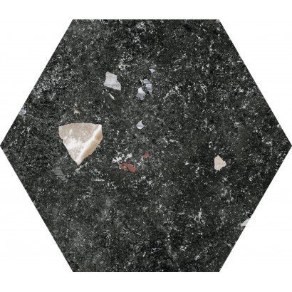 Sonar Dark hexagonal 22x25 (carton de 1,04 m²)