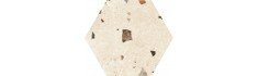 Sonar Marfil hexagonal 22x25 (carton de 1,04 m²)