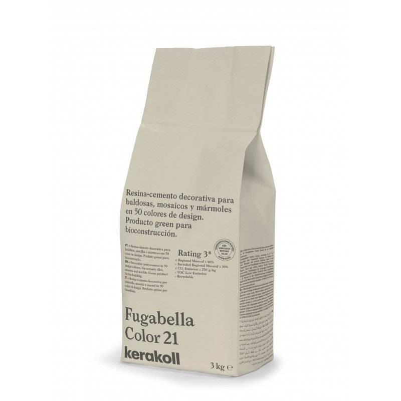 Sac mortier pour joints Kerakoll Fugabella Color 21 - 3Kg