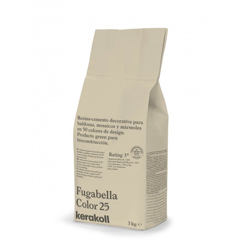 Sac mortier pour joints Kerakoll Fugabella Color 25 - 3Kg