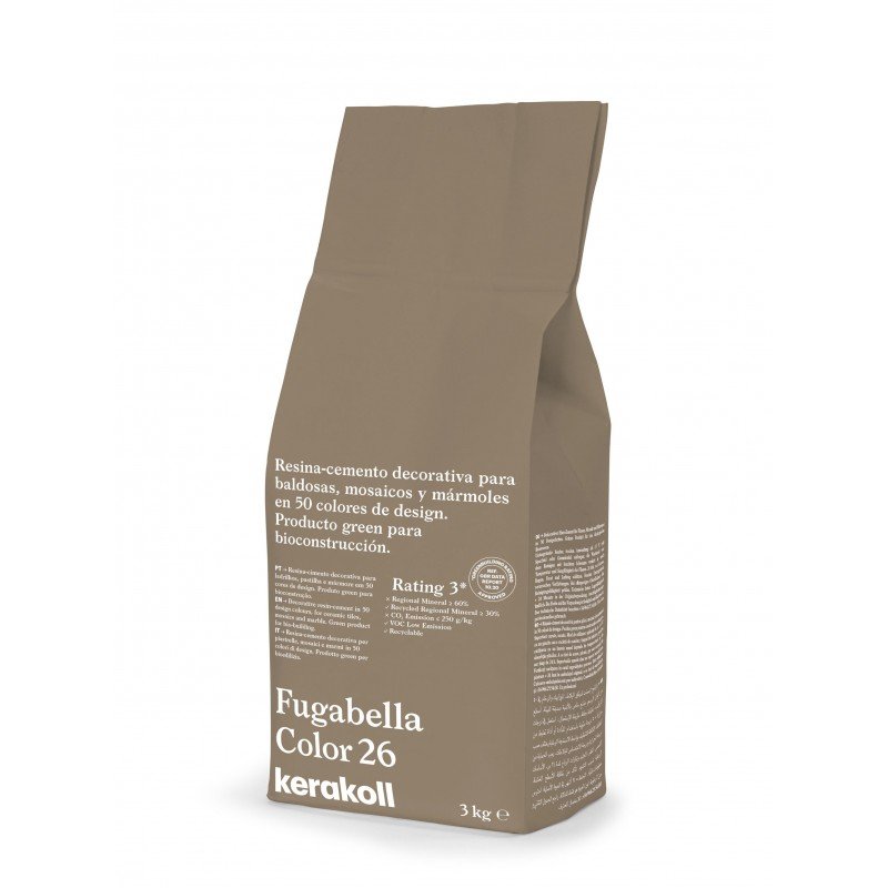 Sac mortier pour joints Kerakoll Fugabella Color 26 - 3Kg