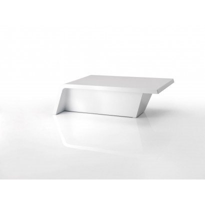 Table basse Vondom Rest 106x56x30 - Blanc - Produit écoresponsable