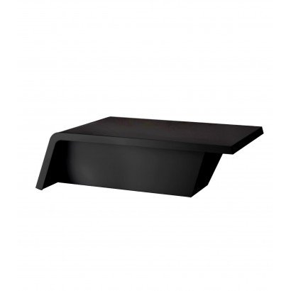 Table basse Vondom Rest 106x56x30 - Noir - Produit écoresponsable