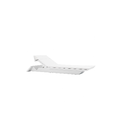 Chaise longue Vondom Rest Sun Chaise 226x72x24 - Blanc - Produit écoresponsable