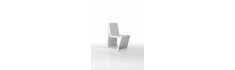 Chaise Vondom Rest 47x61x80 - Blanc - Produit écoresponsable