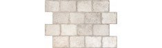 Série Borgogna White Cobblestone 44x66 (carton de 1,04 m2)