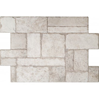 Borgogna White Stonework 44x66 (carton de 1,04 m2)
