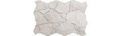 Série Borgogna White Flagstone 44x66 (carton de 1,17 m2)