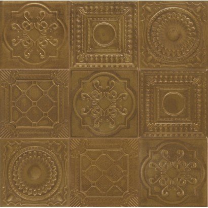 Metal Tiles Relief Gold 20x20 (carton de 1 m²)