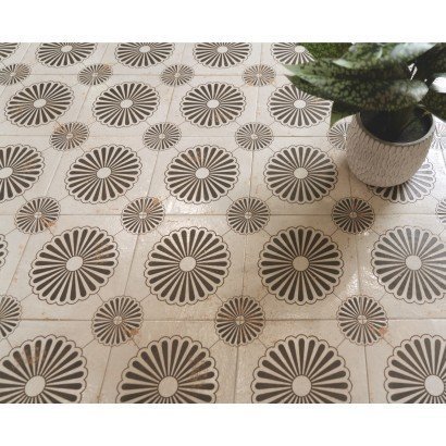 Carrelage style carreaux de ciment Decor Istambul 2 20x20 (carton de 1 m2)