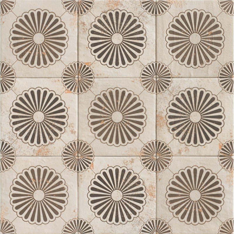 Carrelage style carreaux de ciment Decor Istambul 2 20x20 (carton de 1 m2)
