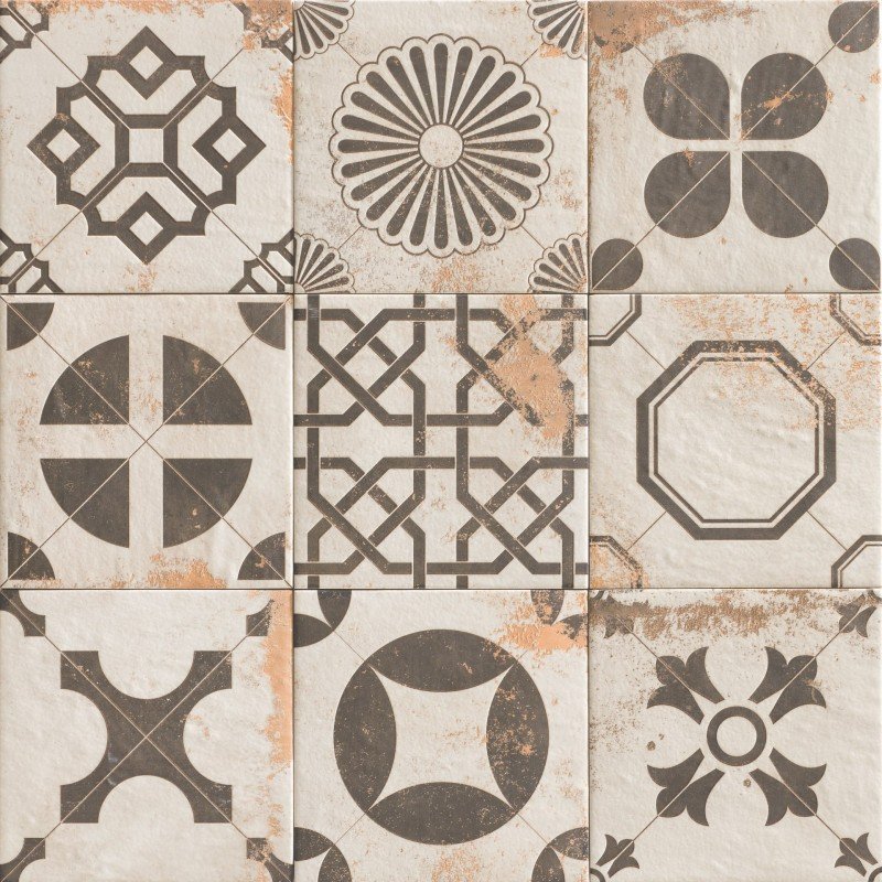 Carrelage style carreaux de ciment Série Meraki Patch Meraki 20x20