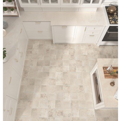 Carrelage style carreaux de ciment Série Land Anthology Land White 20x20