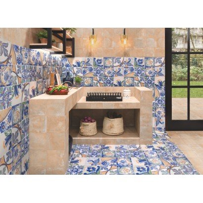 Carrelage style carreaux de ciment Centro Quintesence 20x20