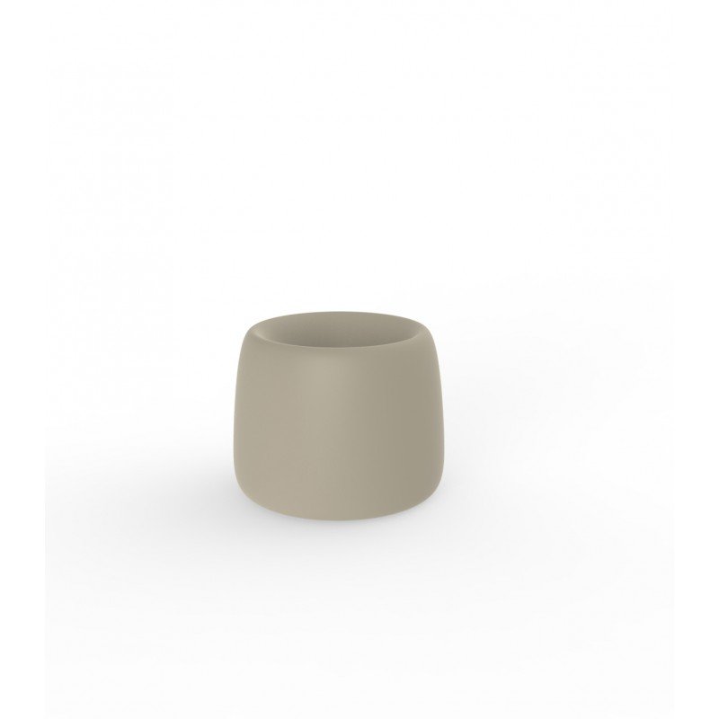 Jardinière Vondom Organic Redonda Basic Ø35x27 - Produit écoresponsable