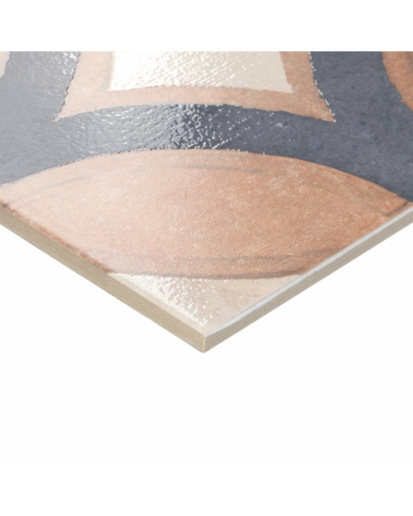 Decor Fondant Natural 20x20 - Carrelage style traditionnel (carton de 1 m²)