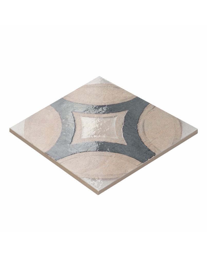 Decor Fondant Blanc 20x20 - Carrelage style traditionnel (carton de 1 m²)