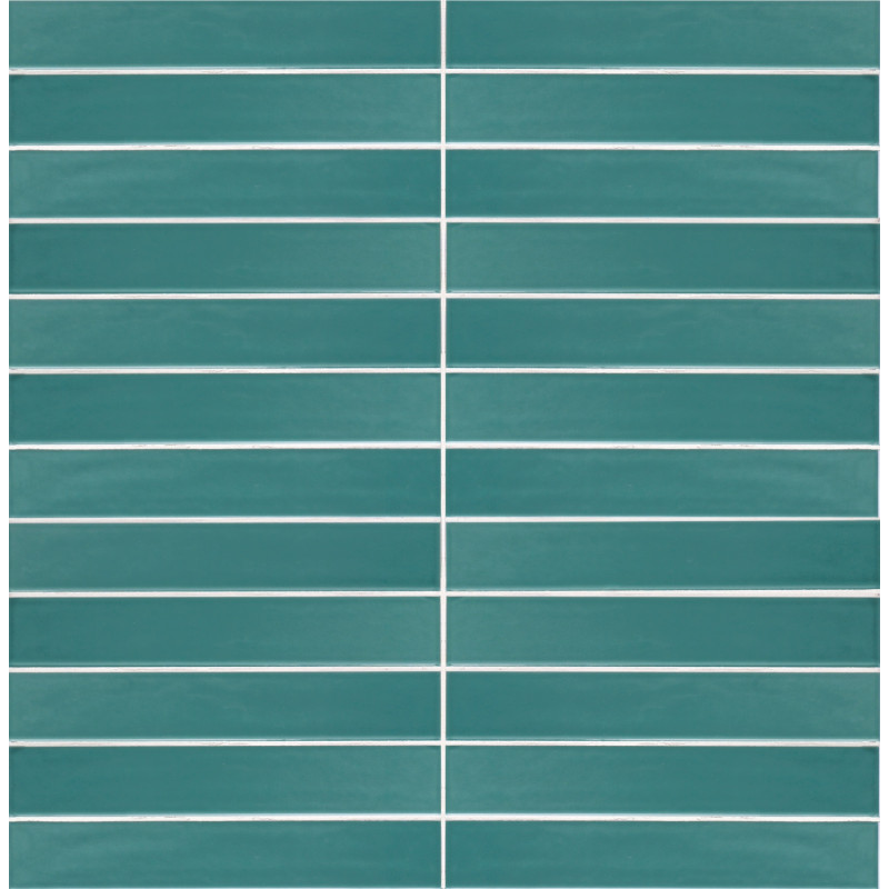 Sidney Ocean 5x30 - Faïence effet zellige (carton de 0,51 m²)