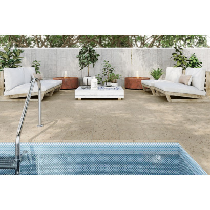 Carnival beige 32,9x32,9 antidérapant (carton de 0,65 m2)