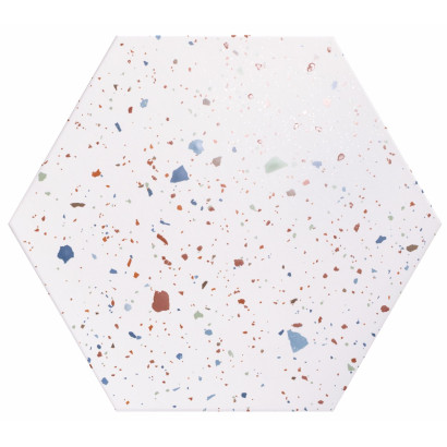 Confeti white 56x48,5 hex...