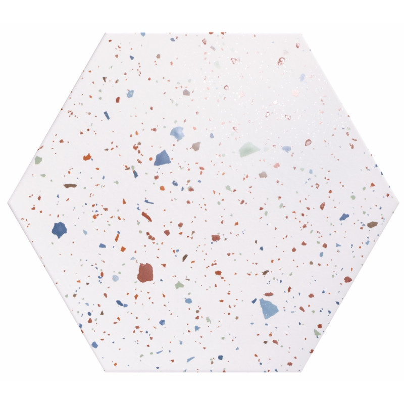 Échantillon gratuit Confeti white 56x48,5 hex