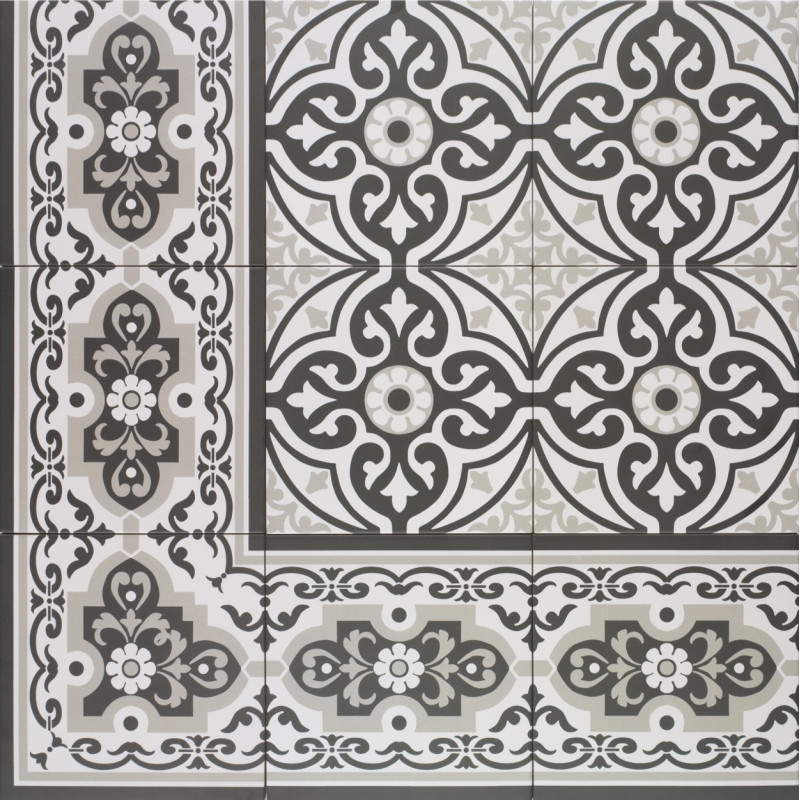 Centro Normandy white 20x20 (carton de 1 m²)