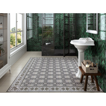 Centro Normandy white 20x20 (carton de 1 m²)