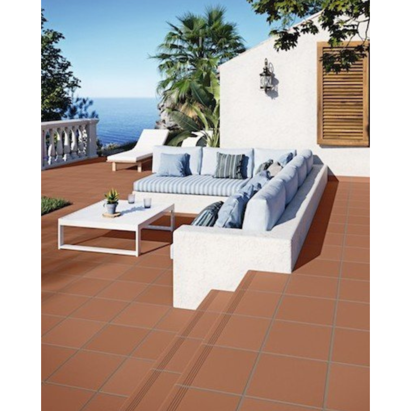 Terre cuite mécanisée Leuca Antigel 33x33 (carton de 0,76 m²)