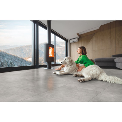 Lames sol SPC Ciment Medium 61x123 (carton 1,52 m2)