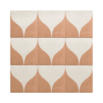 Decor Canem Two 20x20 - Carrelage style carreaux de ciment (carton de 1 m2)