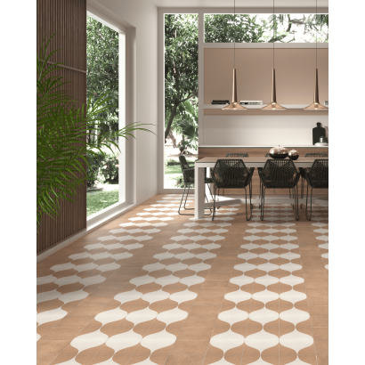 Decor Canem Two 20x20 - Carrelage style carreaux de ciment (carton de 1 m2)