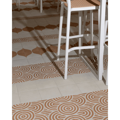 Decor Canem Two 20x20 - Carrelage style carreaux de ciment (carton de 1 m2)