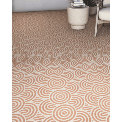 Decor Canem Three 20x20 - Carrelage style carreaux de ciment (carton de 1 m2)