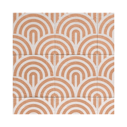 Decor Canem Three 20x20 - Carrelage style carreaux de ciment (carton de 1 m2)