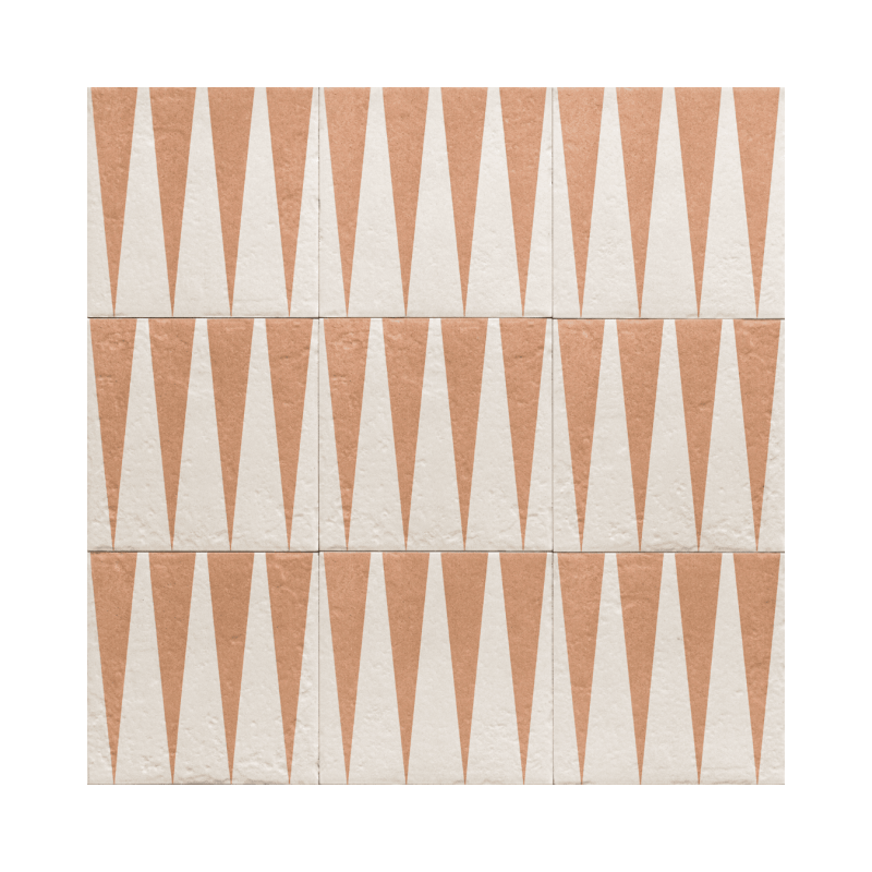 Decor Canem Four 20x20 - Carrelage style carreaux de ciment (carton de 1 m2)
