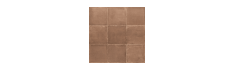 Elegance Brown 20x20 - Carrelage effet terre cuite (carton de 1 m²)