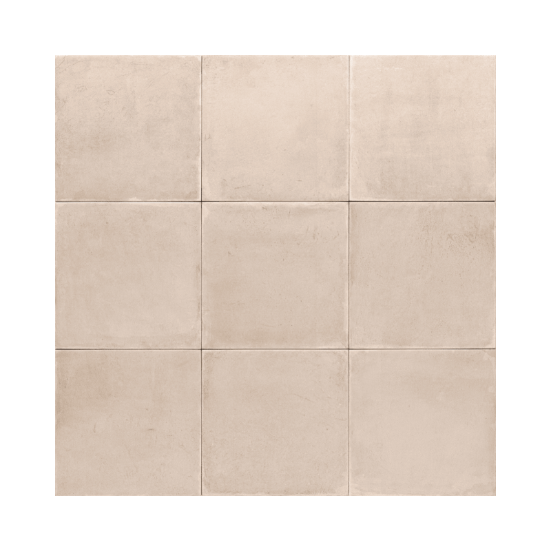 Elegance Cream 20x20 - Carrelage effet terre cuite (carton de 1 m²)
