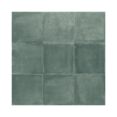 Elegance Blue Green 20x20 - Carrelage effet terre cuite (carton de 1 m²)