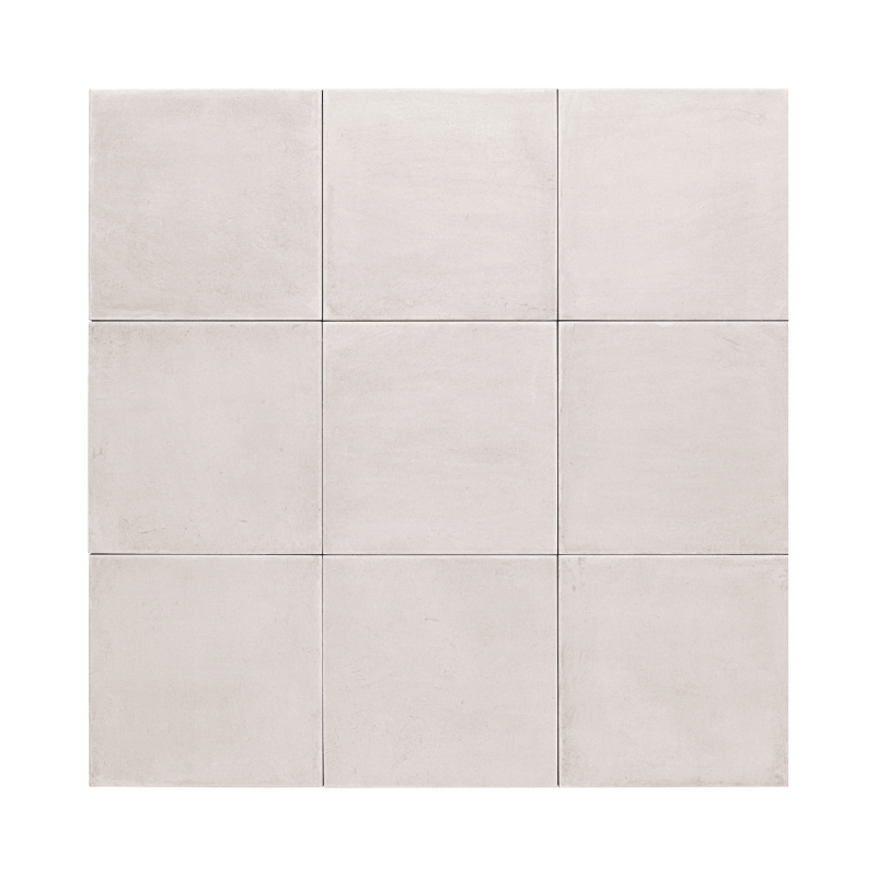 Elegance White 20x20 - Carrelage effet terre cuite (carton de 1 m²)