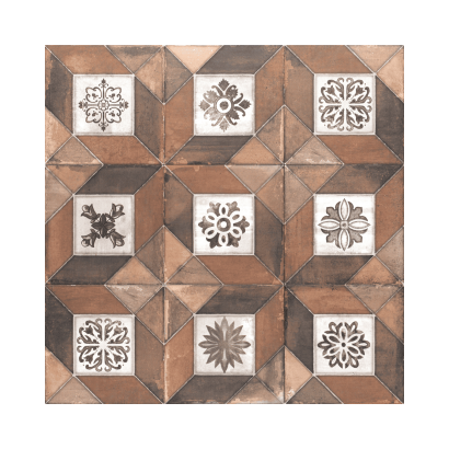 Deco Elegance Brown 20x20 -...