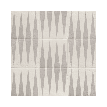 Decor Grey Four 20x20 - Carrelage style carreaux de ciment (carton de 1 m²)