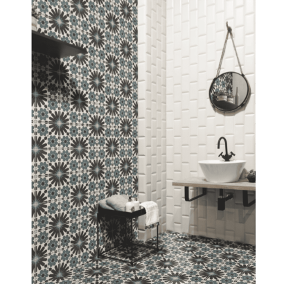 Tanger 20x20 - Carrelage style carreaux de ciment (carton de 1 m²)